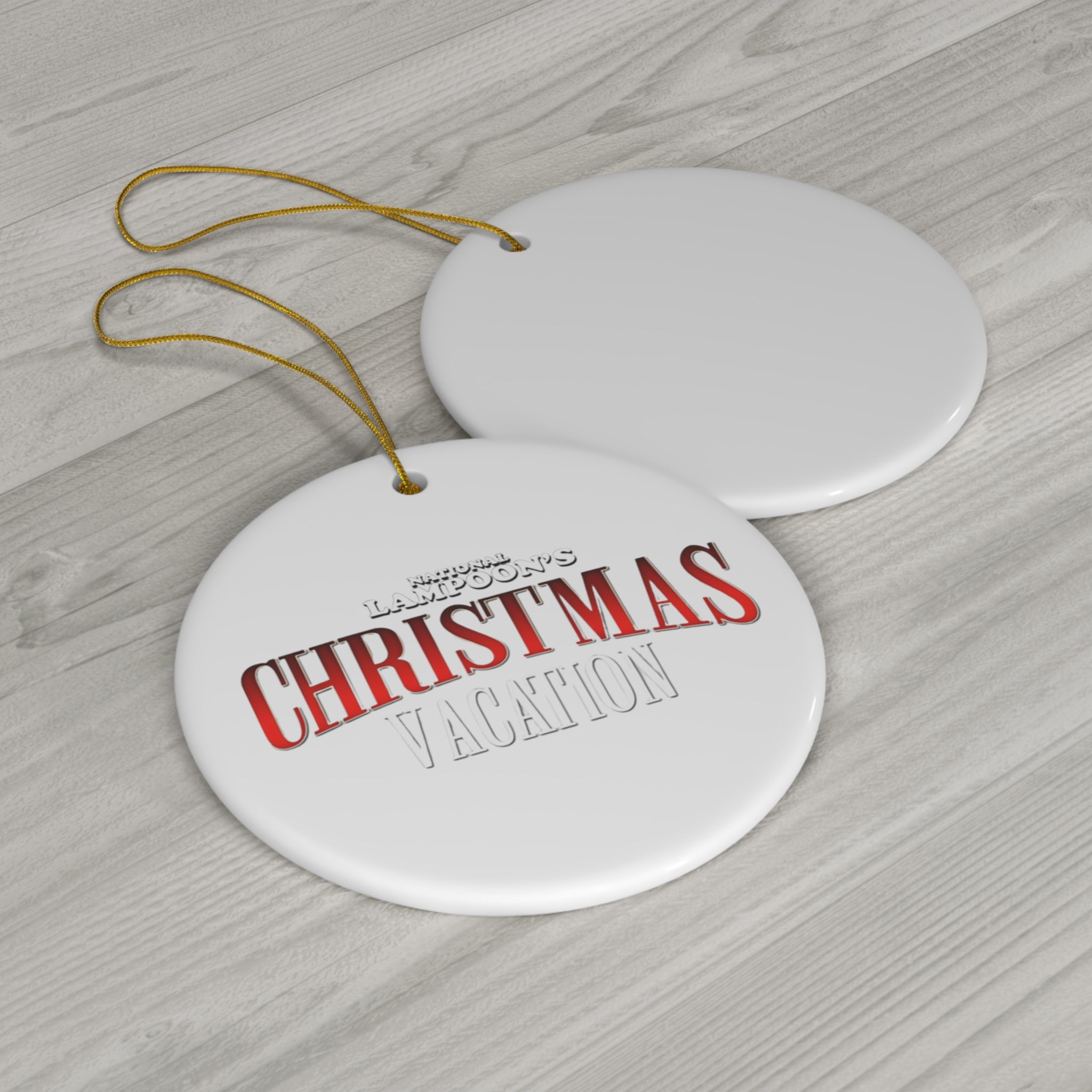 National Lampoons Christmas Vacation- Ceramic Ornament, 4 Shapes - Creations by Chris and Carlos