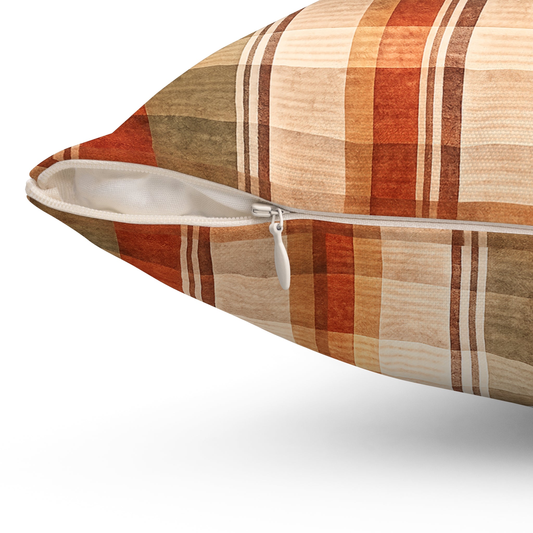 Old Soul Harvest™ Heirloom Plaid Throw Pillow - Throw Pillow from Old Soul Harvest Campfire Circle