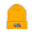 Good Vibes Embroidered Beanie — Classic Cuffed Knit Hat