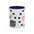 1776 Stars Accent Coffee Mug — Patriotic 250th Anniversary Ceramic Cup