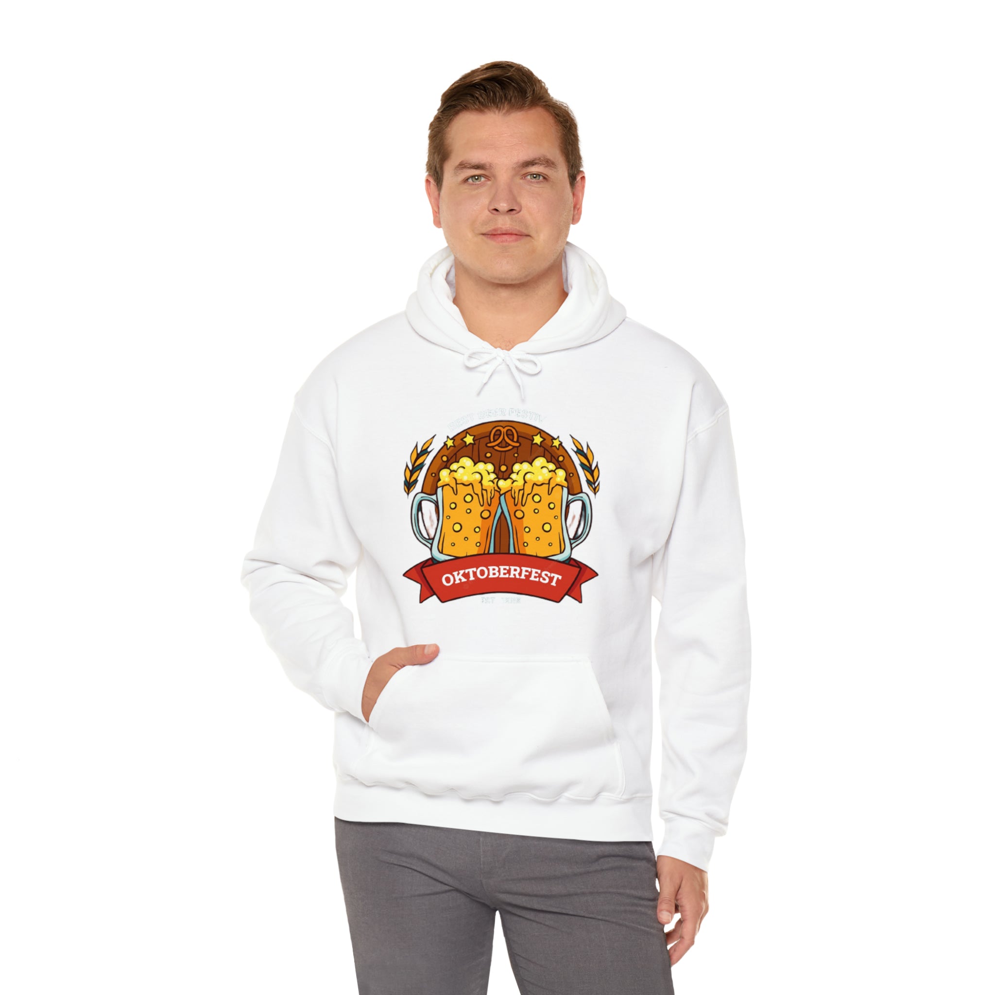 Oktoberfest- Unisex Heavy Blend™ Hooded Sweatshirt - Creations by Chris and Carlos