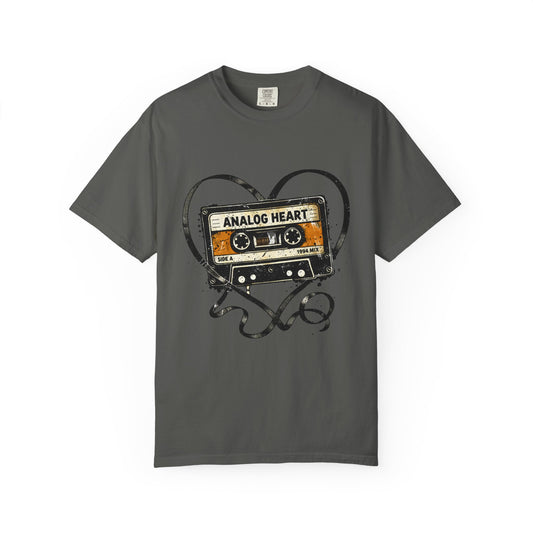 Analog Heart Cassette T-Shirt - Creations by Chris and Carlos