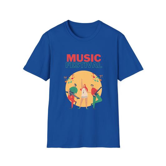 Music Festival T-Shirt — Live Band Concert Graphic Tee - Creations by Chris and Carlos