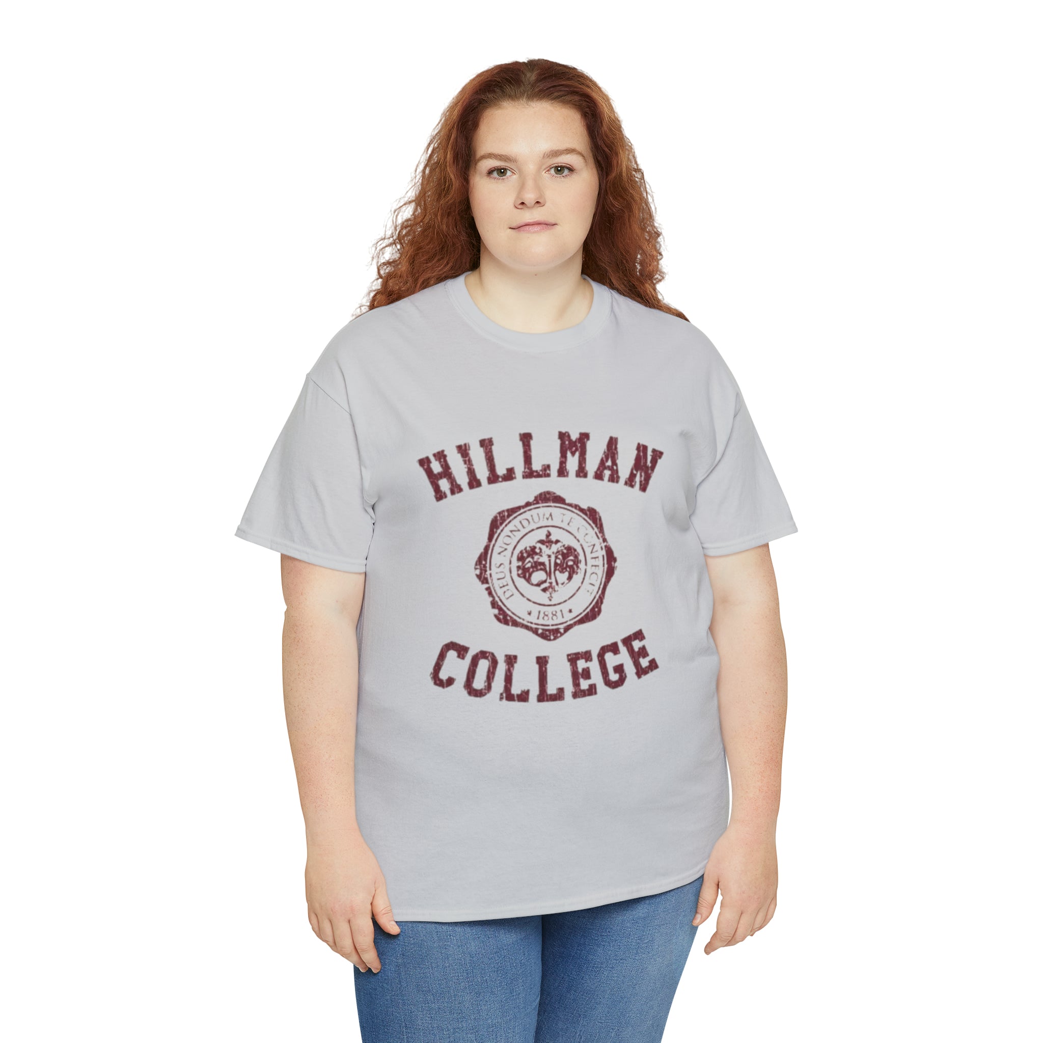 Hillman College- Unisex Heavy Cotton T-Shirt - Creations by Chris and Carlos