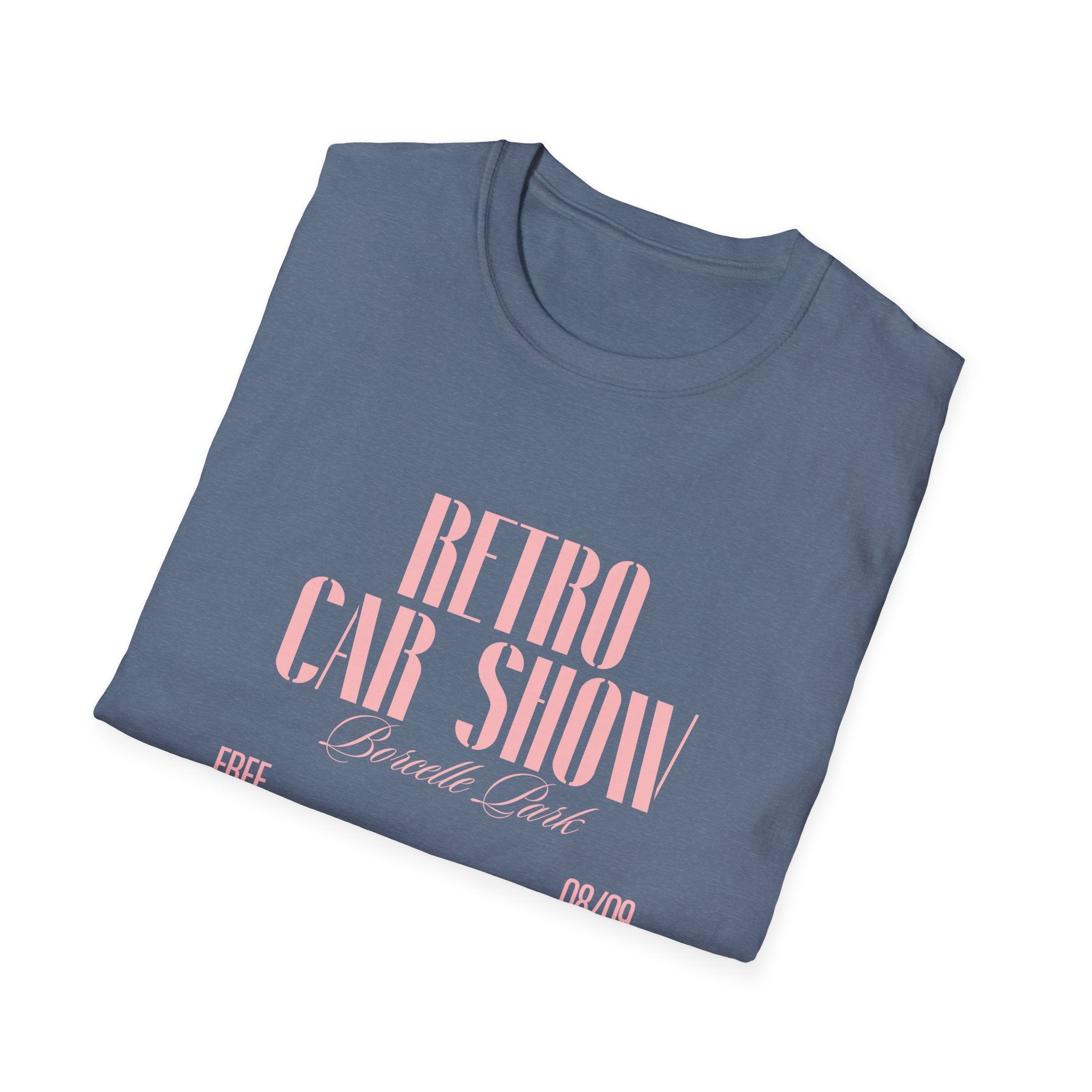 Retro Car Show T-Shirt — Vintage Classic Car Event Tee - Creations by Chris and Carlos