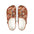 Floral Garden EVA Clogs — Rustic Orange All-Over Print Foam Shoes