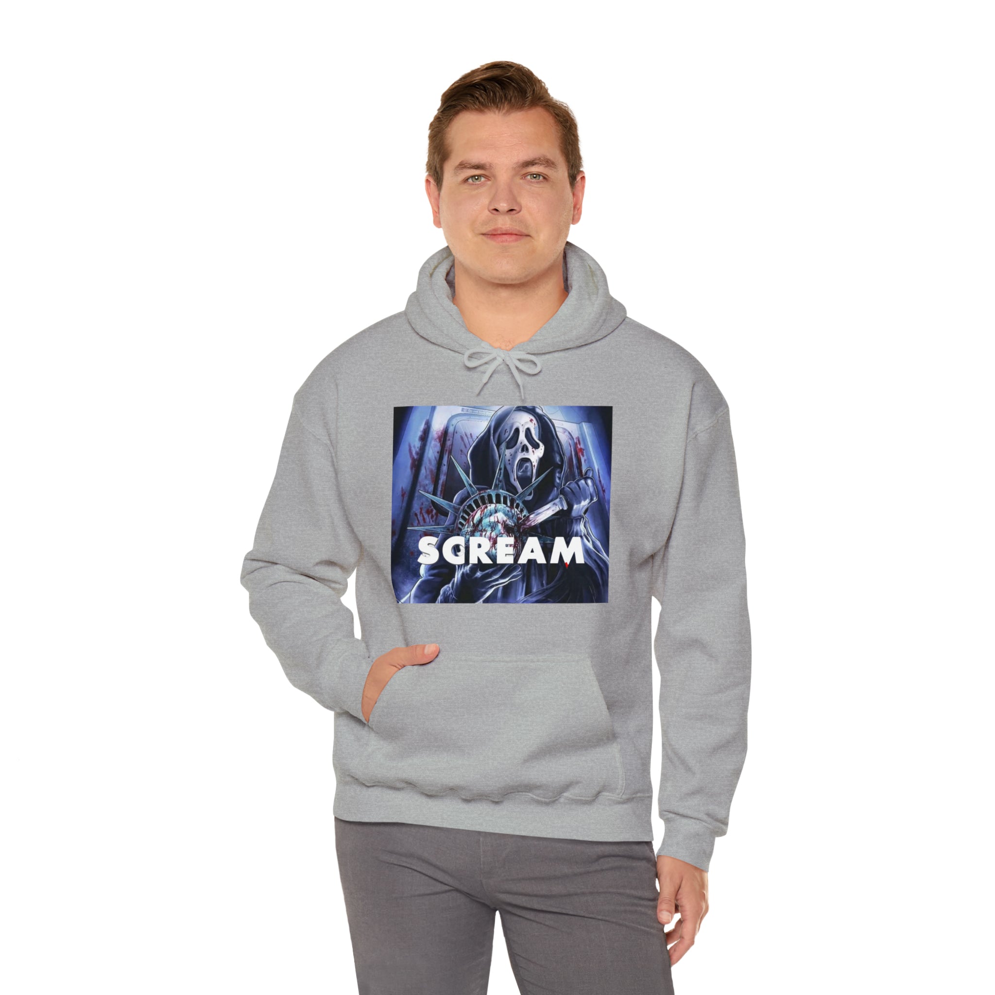Scream- Unisex Heavy Blend™ Hooded Sweatshirt - Creations by Chris and Carlos