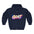 GOAT graffiti zip hoodie | Black full zip sweatshirt
