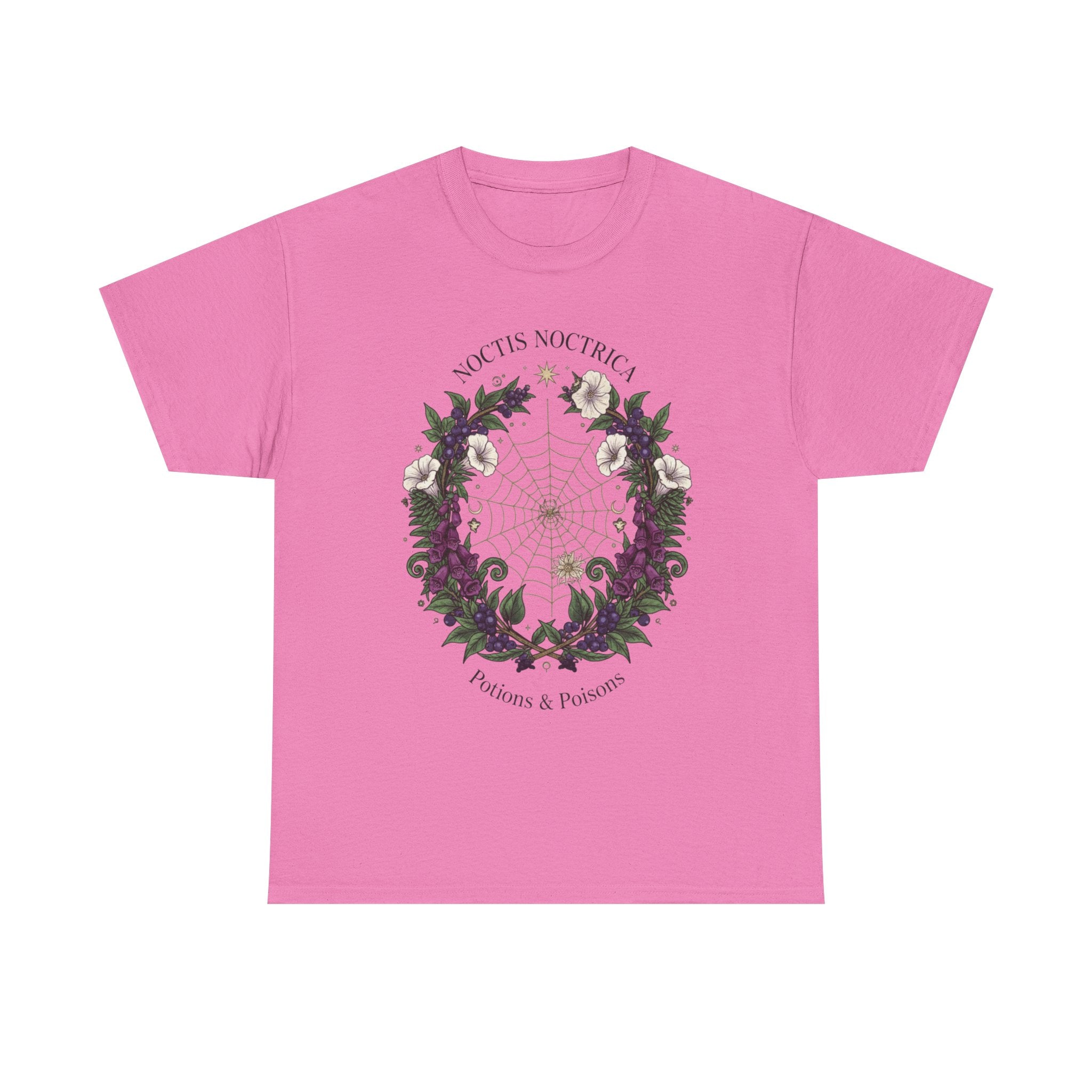 Floral Dreamcatcher Tee — "Noctis Noctraq" Protection & Purification T-Shirt - Creations by Chris and Carlos