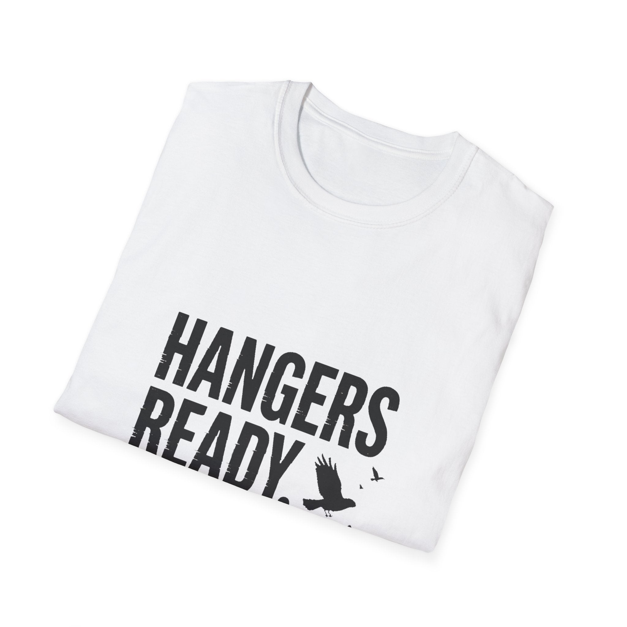 Hangers Ready T-Shirt – Casual Graphic Tee for Birdwatchers & Outdoor Fans - Creations by Chris and Carlos