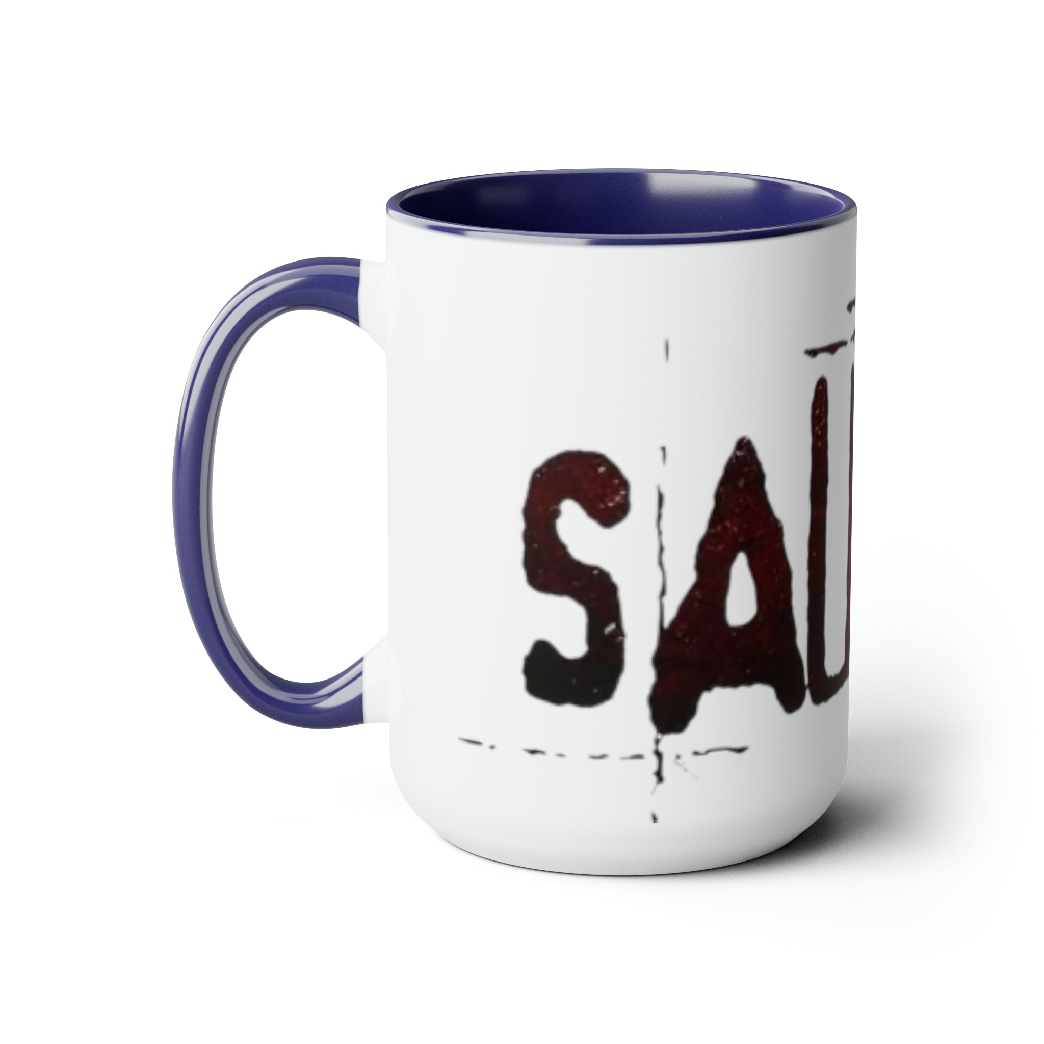 Saw X Movie-  Two-Tone Coffee Mugs, 15oz - Creations by Chris and Carlos