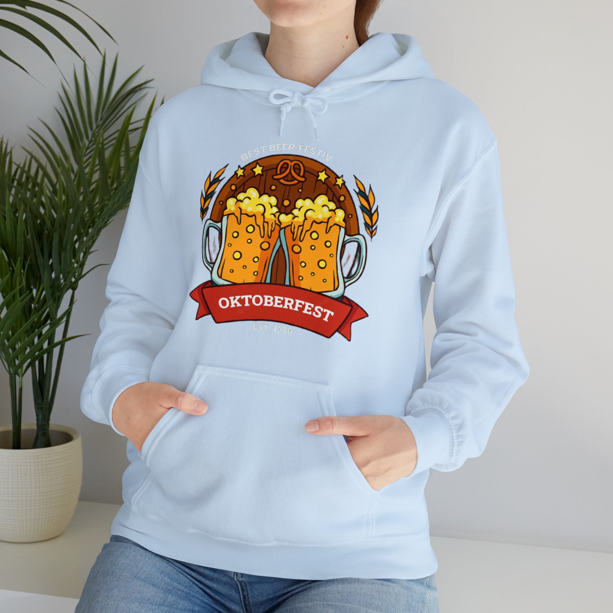 Oktoberfest- Unisex Heavy Blend™ Hooded Sweatshirt - Creations by Chris and Carlos