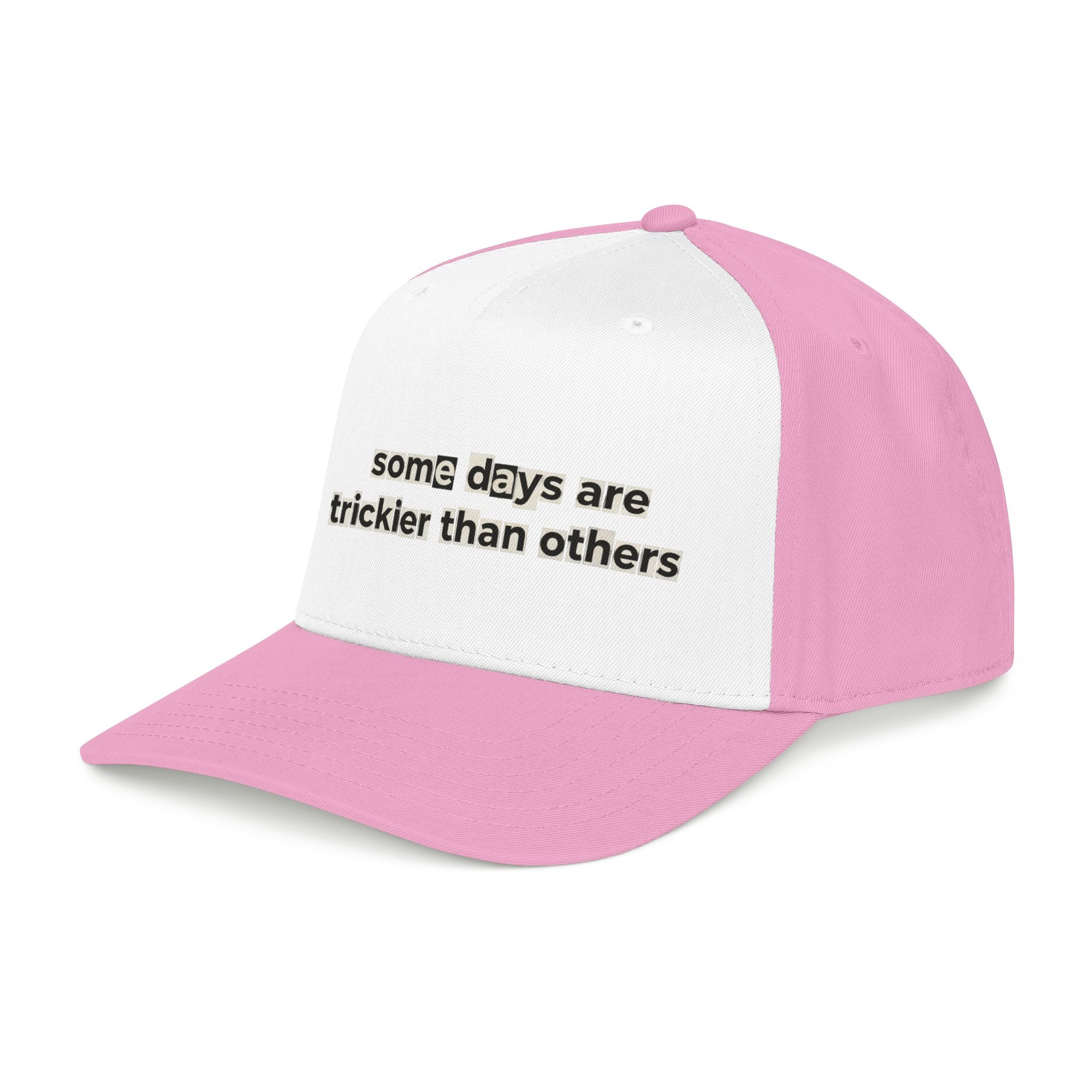 Baseball Cap — "Some Days Are Trickier Than Others" Patch - Creations by Chris and Carlos