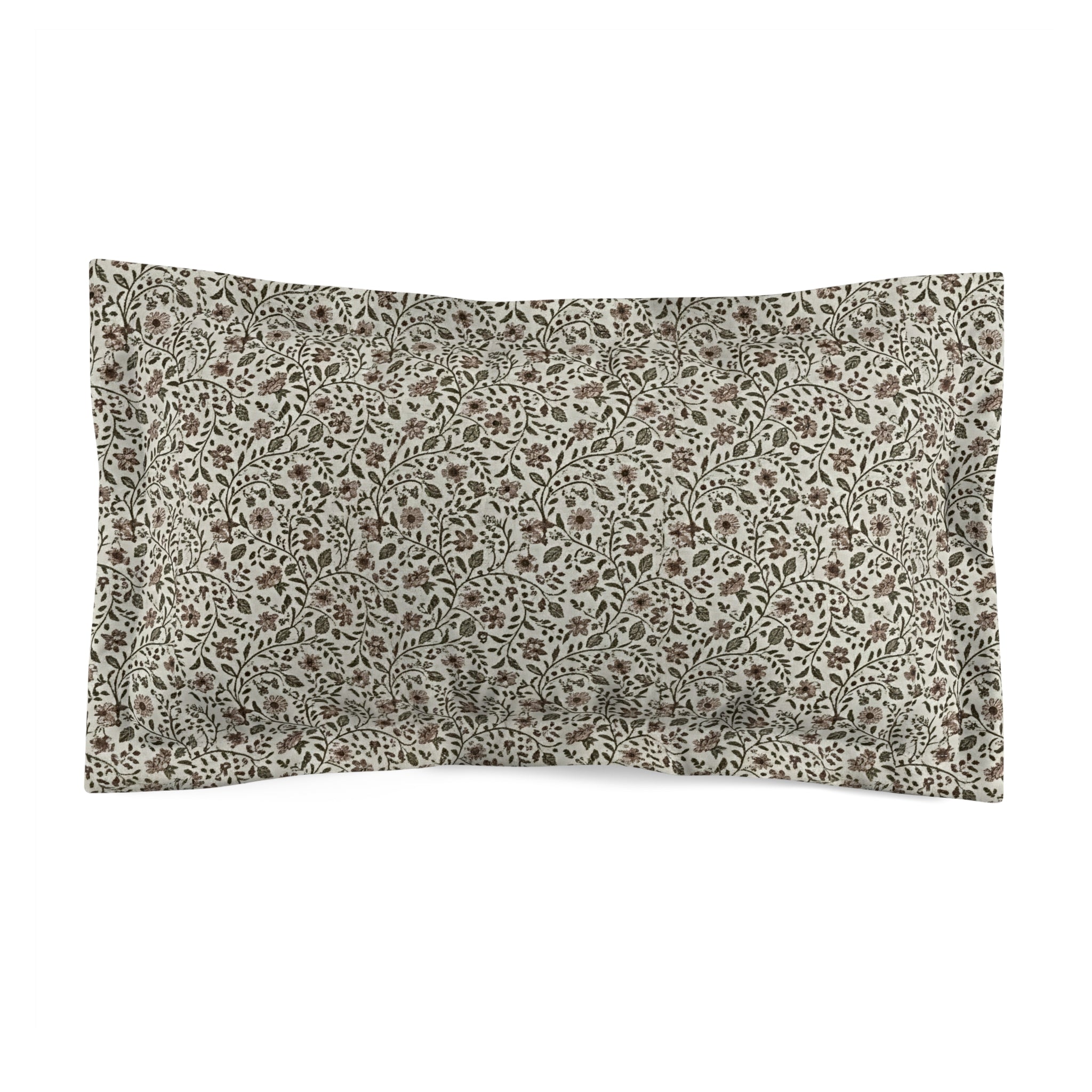 Briarwood Garden Microfiber Pillow Sham - Creations by Chris and Carlos