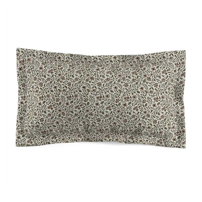 Briarwood Garden Microfiber Pillow Sham