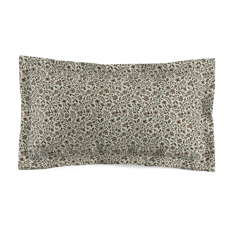Briarwood Garden Microfiber Pillow Sham - Creations by Chris and Carlos