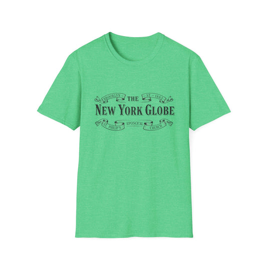 New York Globe Vintage Logo T-Shirt Guilded Age Inspired - Creations by Chris and Carlos