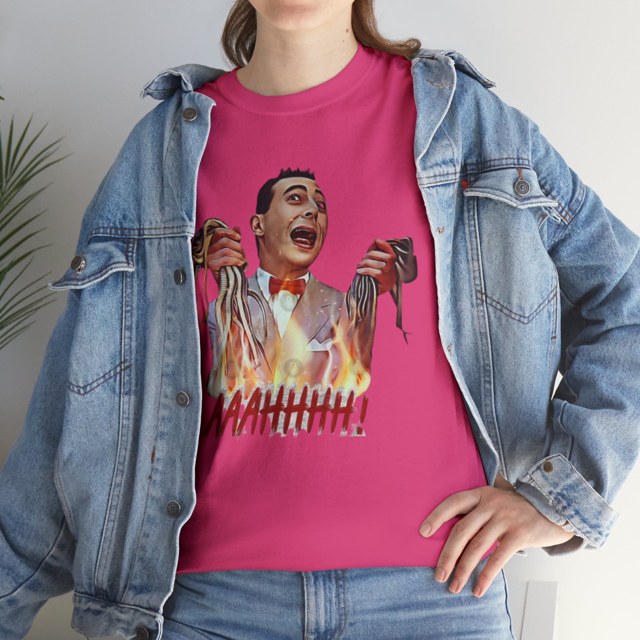 Pee Wee Herman-  Unisex Heavy Cotton T-Shirt - Creations by Chris and Carlos