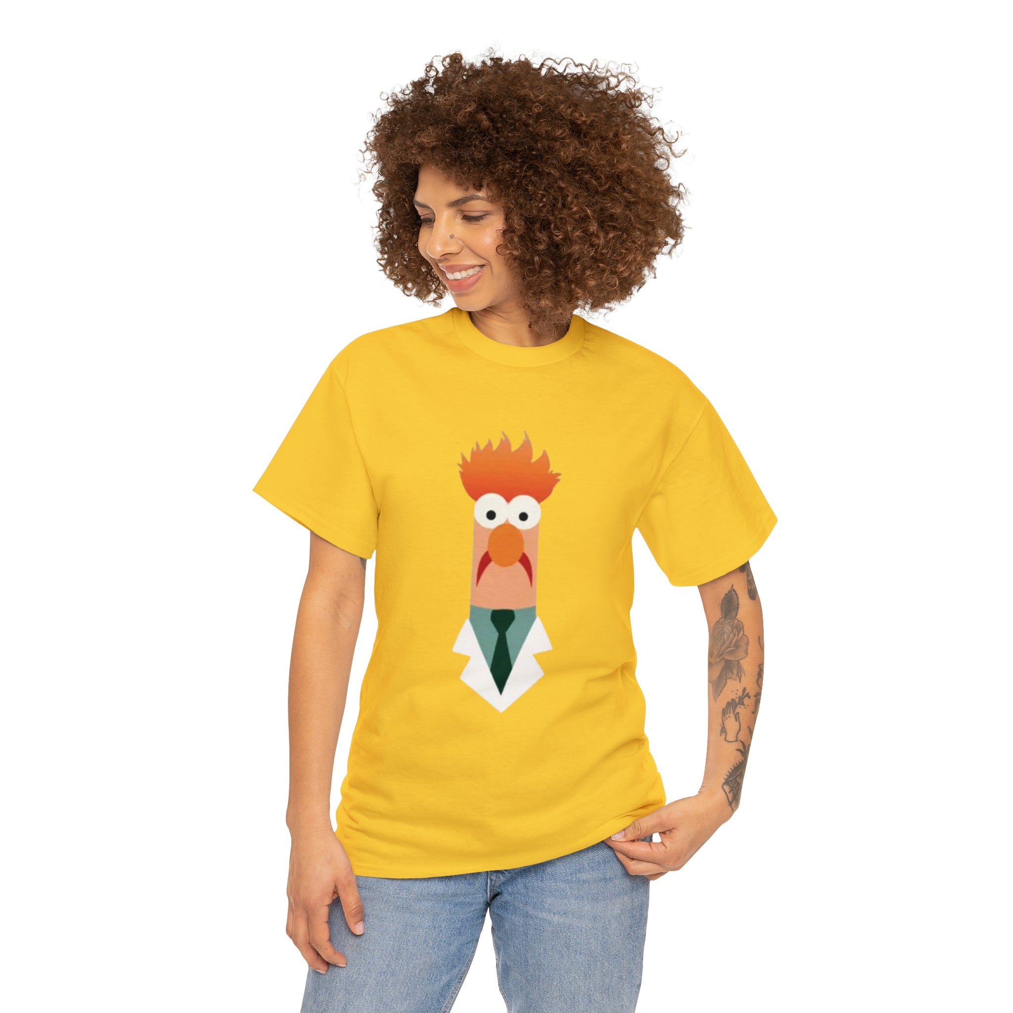 Beeker- Unisex Heavy Cotton T-Shirt - Creations by Chris and Carlos