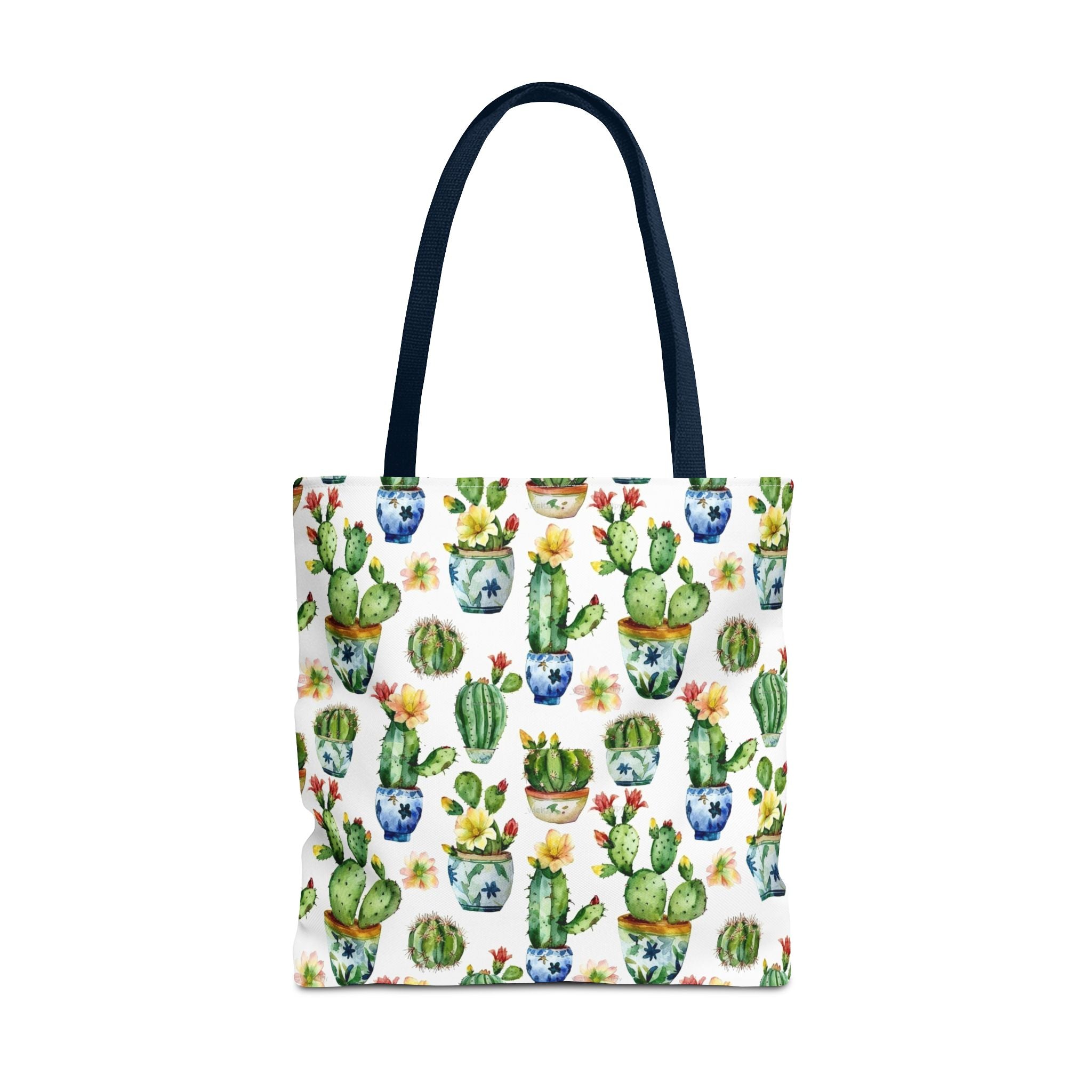 Sol y Alegría (Sun and Joy) Collection- Cactus Succulent Pattern Microfiber Blanket Soft Velveteen Throw for Home & Garden Lovers Cactus Watercolor Tote Bag – Floral Potted Succulent Pattern All-Over Print - Creations by Chris and Carlos