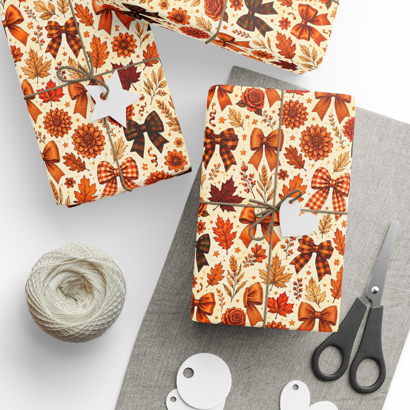 Harvest Hallow™ | Autumn Leaves Wrapping Paper