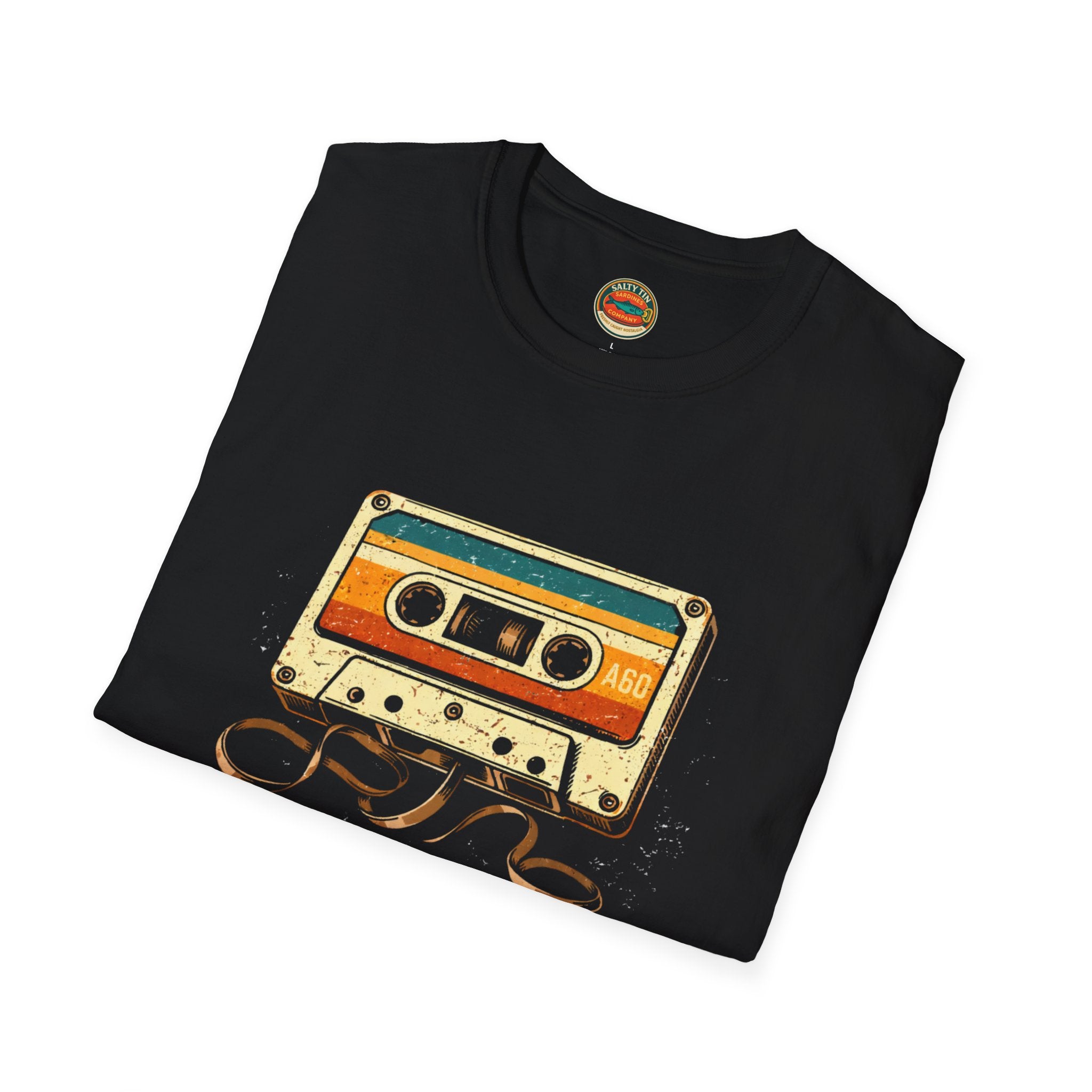 Analog Soul Cassette T-Shirt — Retro Music Vintage Tape Tee - Creations by Chris and Carlos