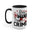 Runs on Wine and True Crime- Accent Mugs