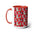 Holiday Pets- Tazas de café de dos tonos, 15 oz
