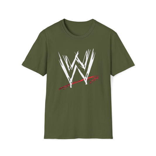 WWF Logo- Unisex Softstyle T-Shirt - Creations by Chris and Carlos