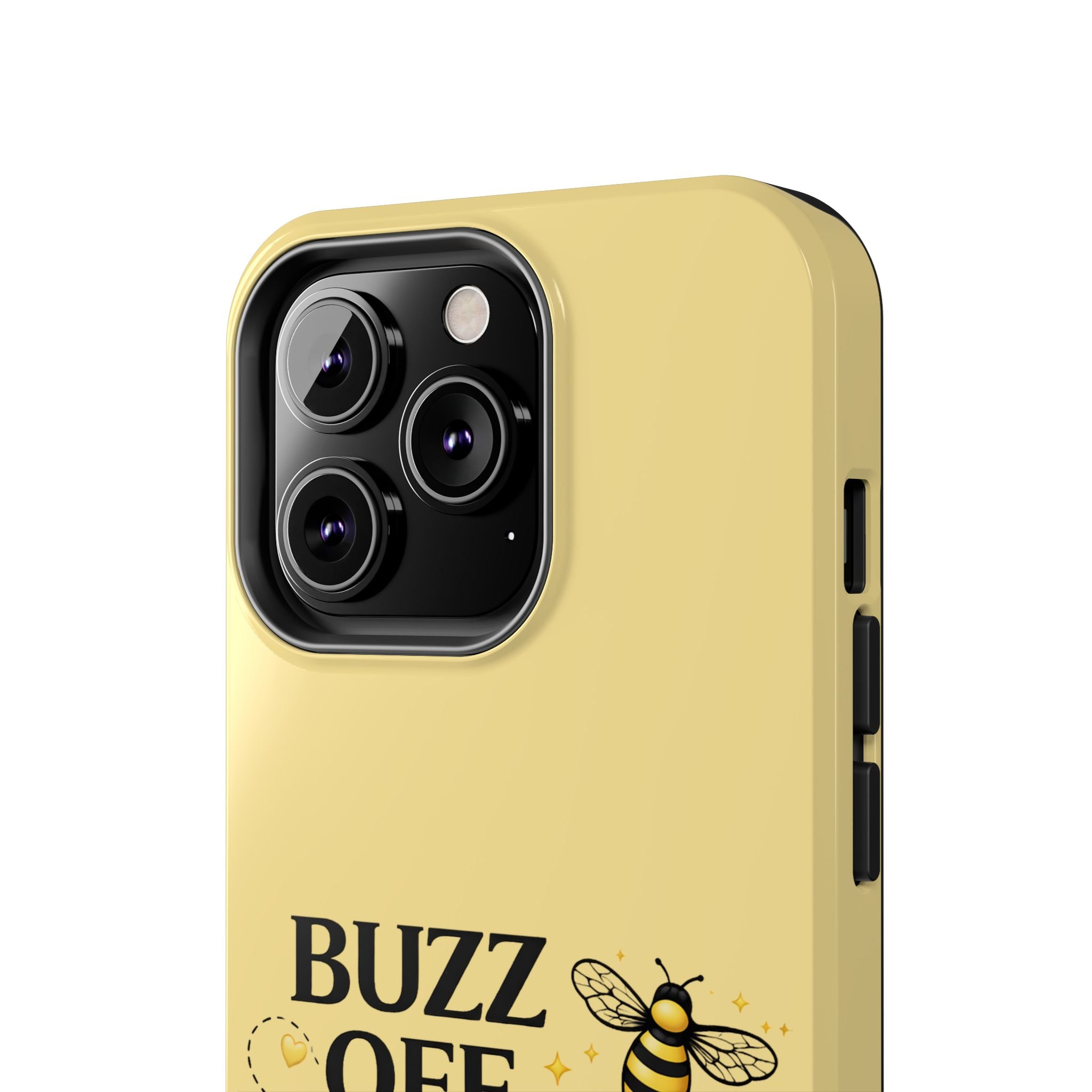 Buzz Off Bee Happy Always Phone Case - Creations by Chris and Carlos
