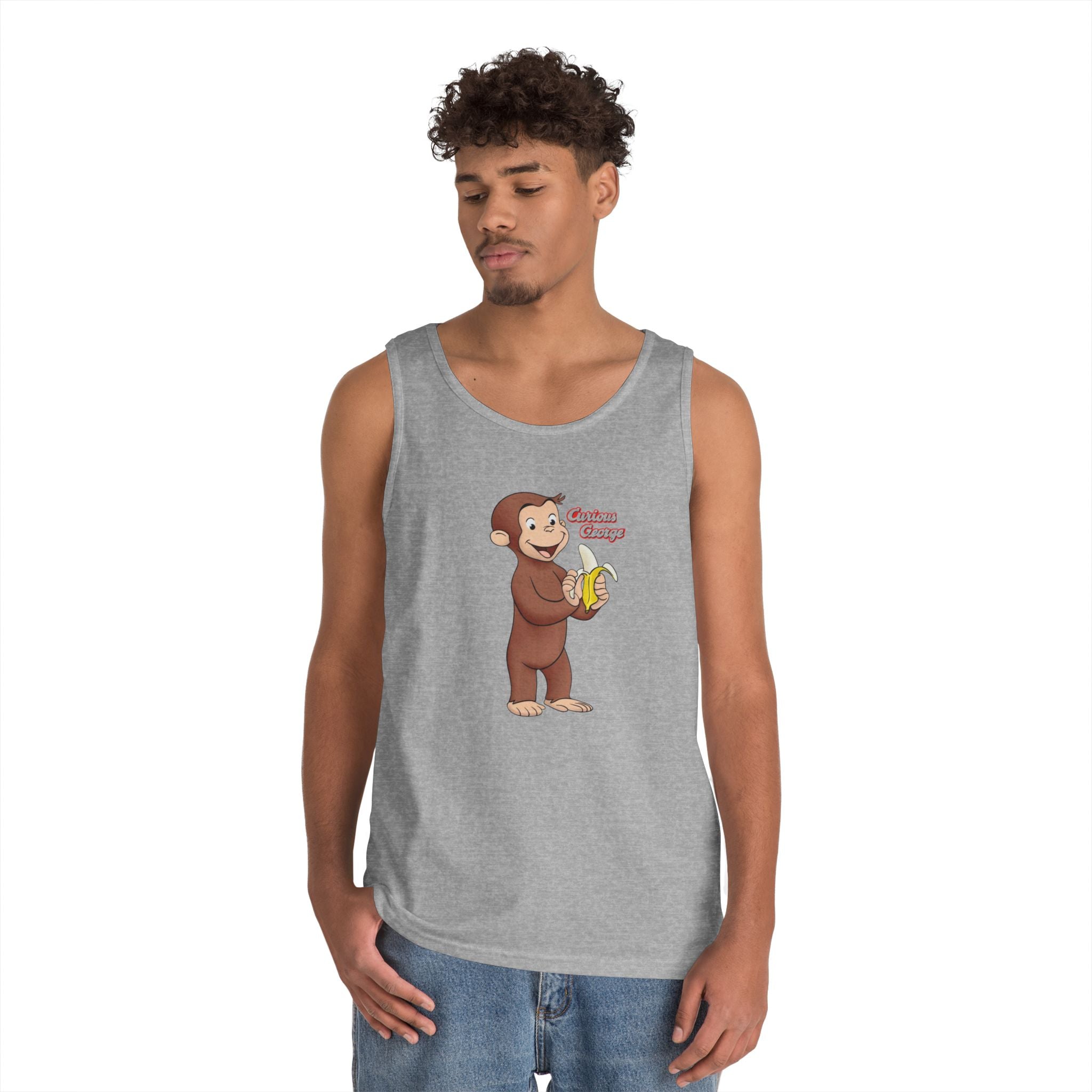 Curious George Monkey Banana Tank Top - Creations by Chris and Carlos