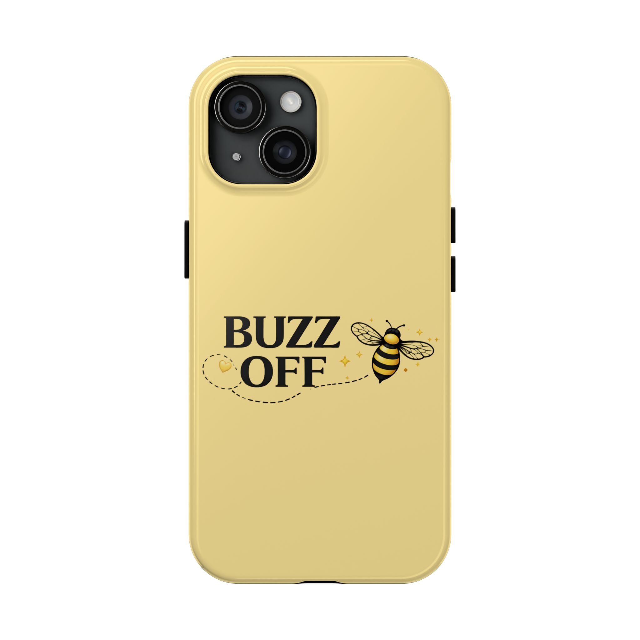 Buzz Off Bee Happy Always Phone Case - Creations by Chris and Carlos