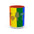 Pride Rainbow Mason Jar Accent Coffee Mug — 'Pride • Ally • Love • Unity'