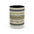 Botanical Stripe Ceramic Mug — Olive & Navy Patterned Coffee Cup (11oz/15oz) - Creations by Chris and Carlos