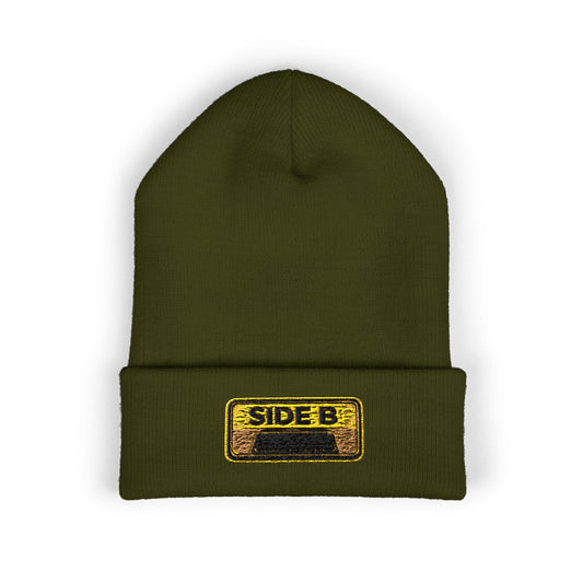 Side B Cassette Embroidered Beanie - Creations by Chris and Carlos