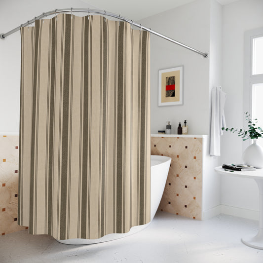 Old Soul Harvest™ Harvest Stripe Shower Curtain - Shower Curtain from the Old Soul Harvest Bath collection