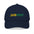 Organic Embroidered Subway Baseball Cap