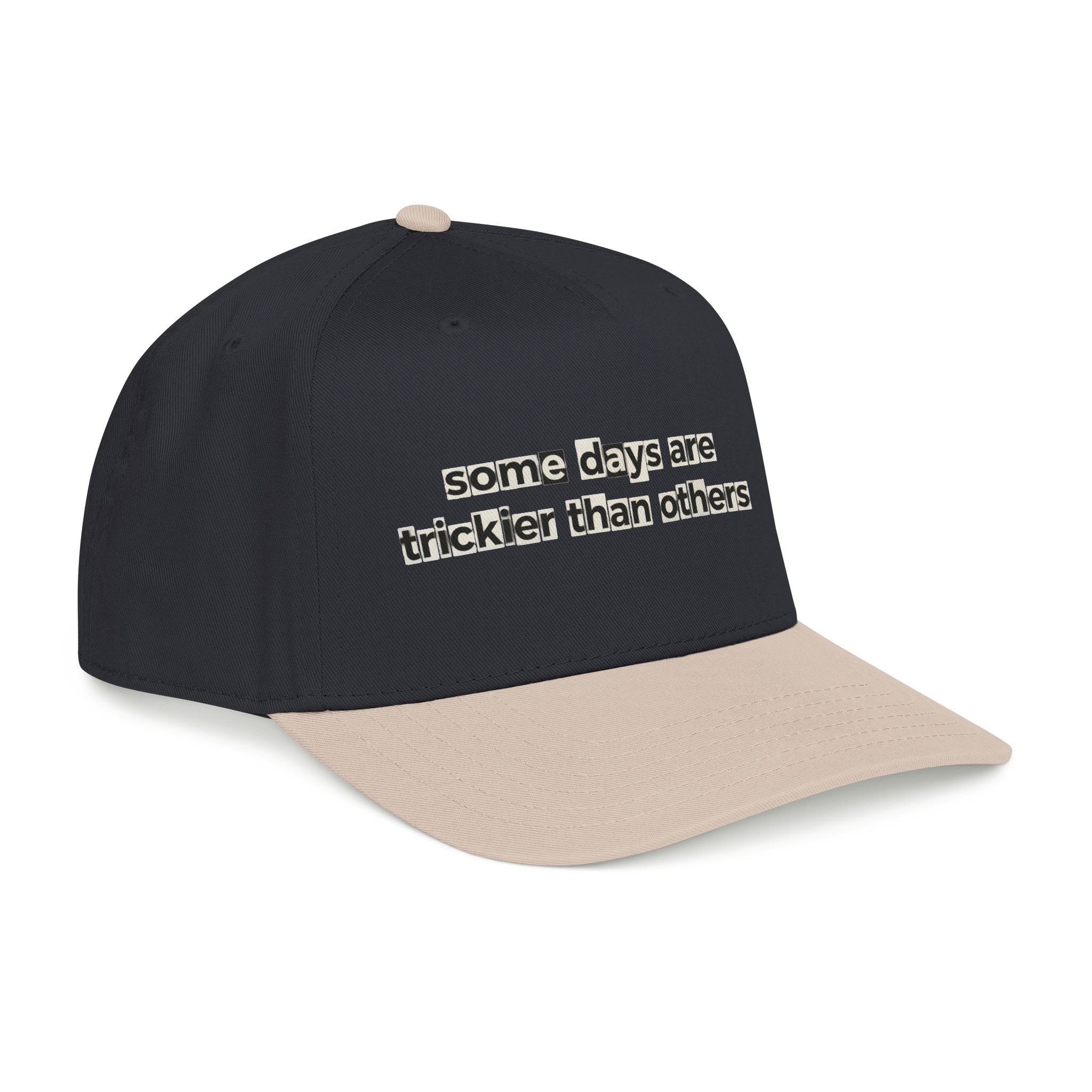 Baseball Cap — "Some Days Are Trickier Than Others" Patch - Creations by Chris and Carlos