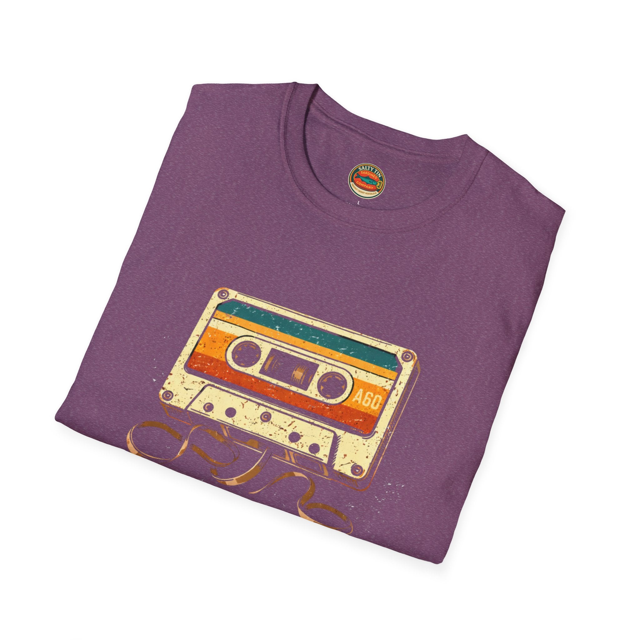 Analog Soul Cassette T-Shirt — Retro Music Vintage Tape Tee - Creations by Chris and Carlos