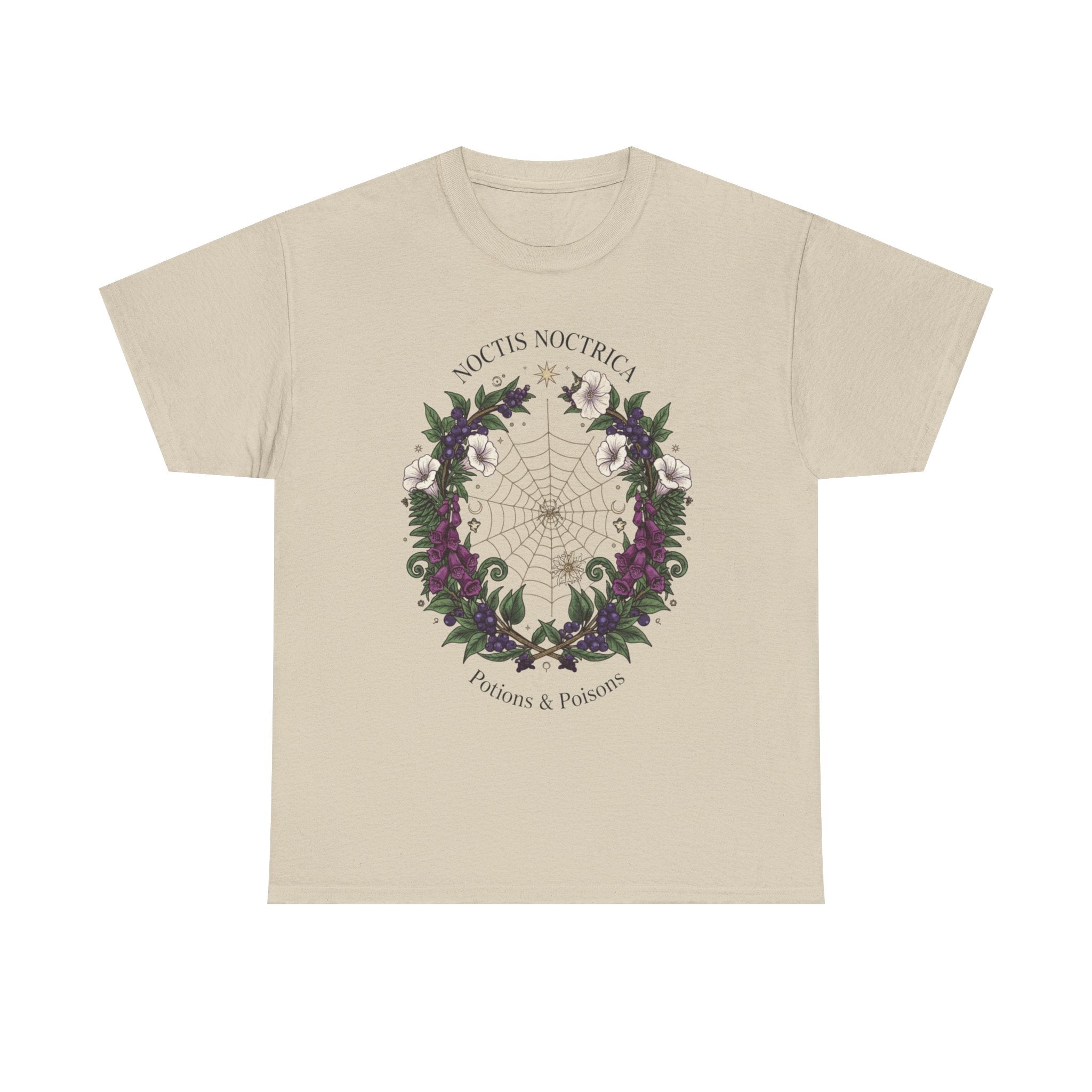 Floral Dreamcatcher Tee — "Noctis Noctraq" Protection & Purification T-Shirt - Creations by Chris and Carlos