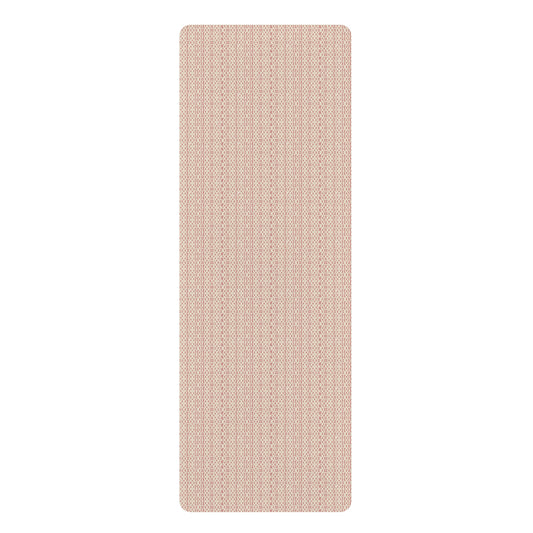 Prism Point Athletic Collection Eco Rubber Yoga Mat — Non‑Slip Reversible Blush Pattern - Creations by Chris and Carlos