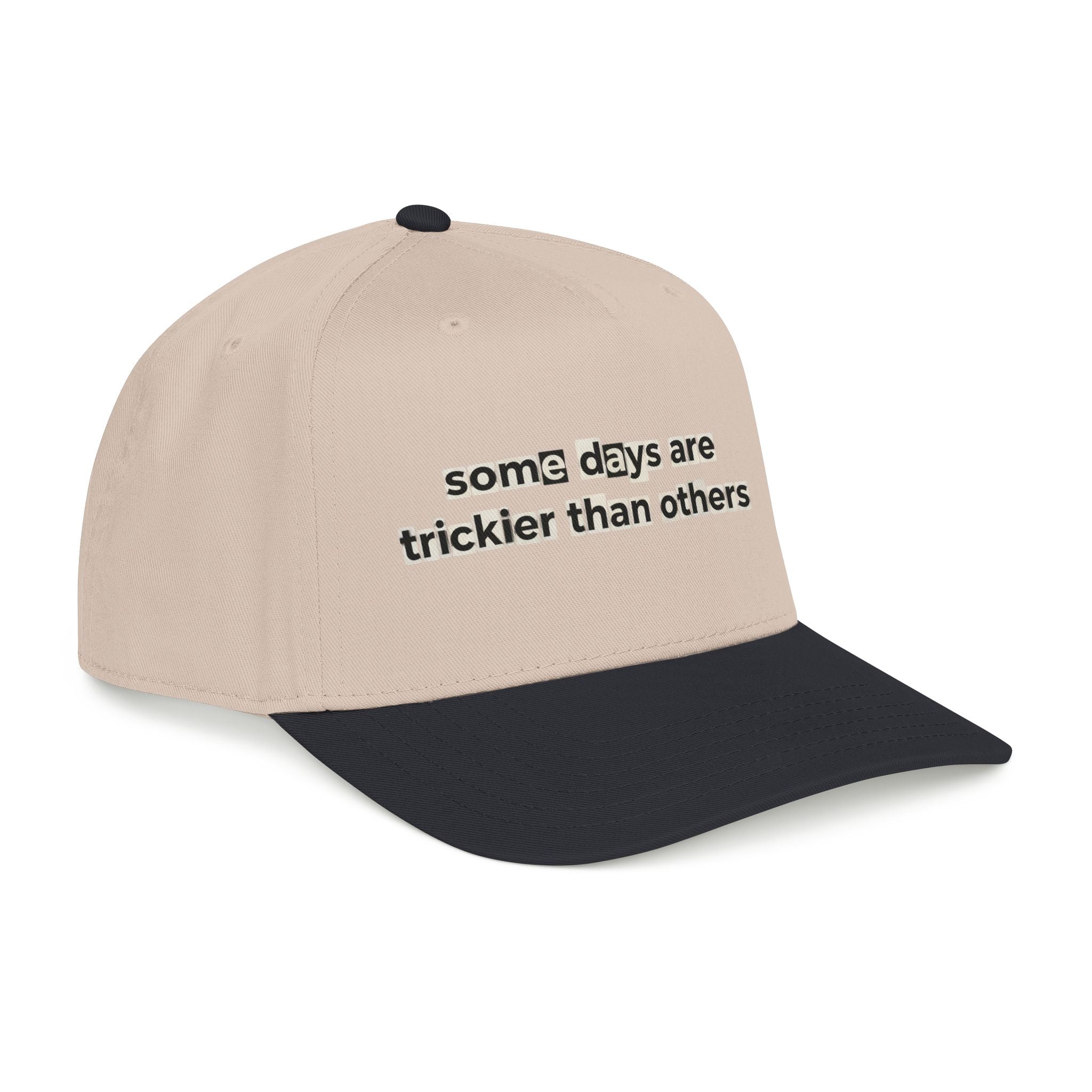 Baseball Cap — "Some Days Are Trickier Than Others" Patch - Creations by Chris and Carlos