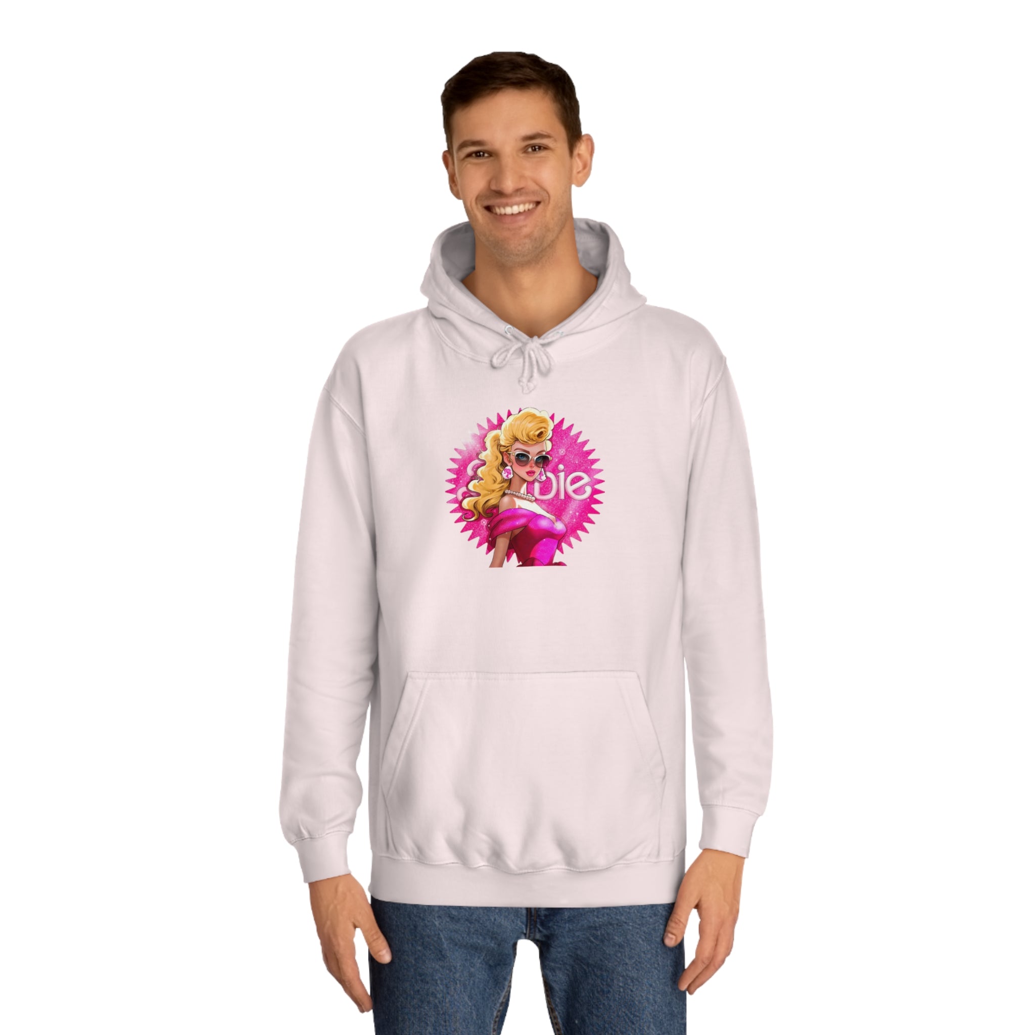 Barbie- Unisex College Hoodie - Creations by Chris and Carlos