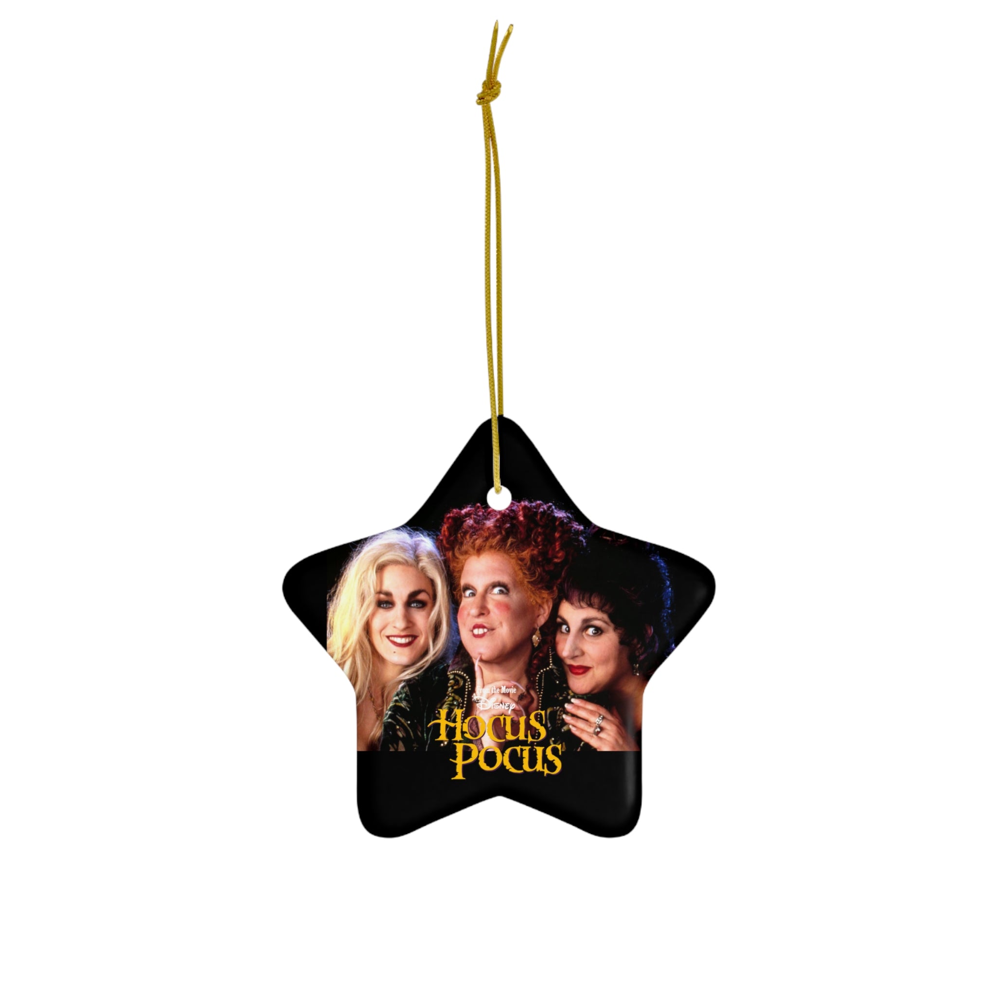 Hocus Pocus- Ceramic Ornament, 4 Shapes - Creations by Chris and Carlos