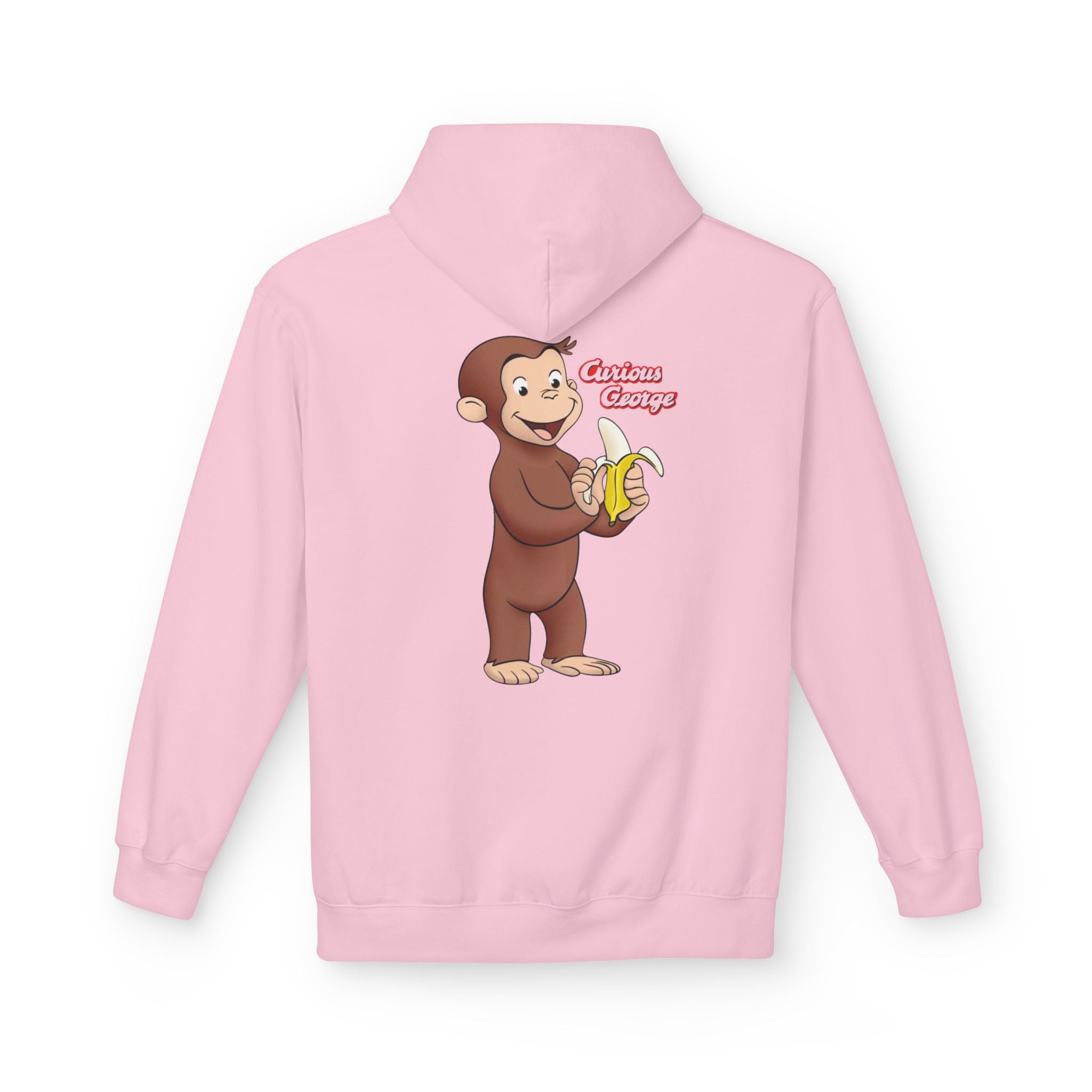 Hoodie — Curious George "Curious Monkey" Banana Graphic Fleece Hoodie - Creations by Chris and Carlos