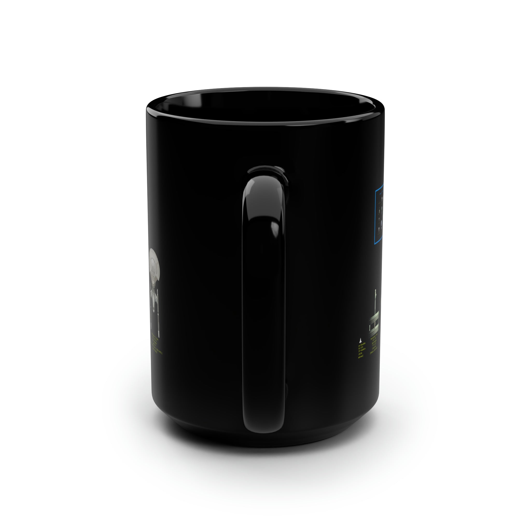 Star Trek Ships- White Ceramic Mug - Creations by Chris and Carlos