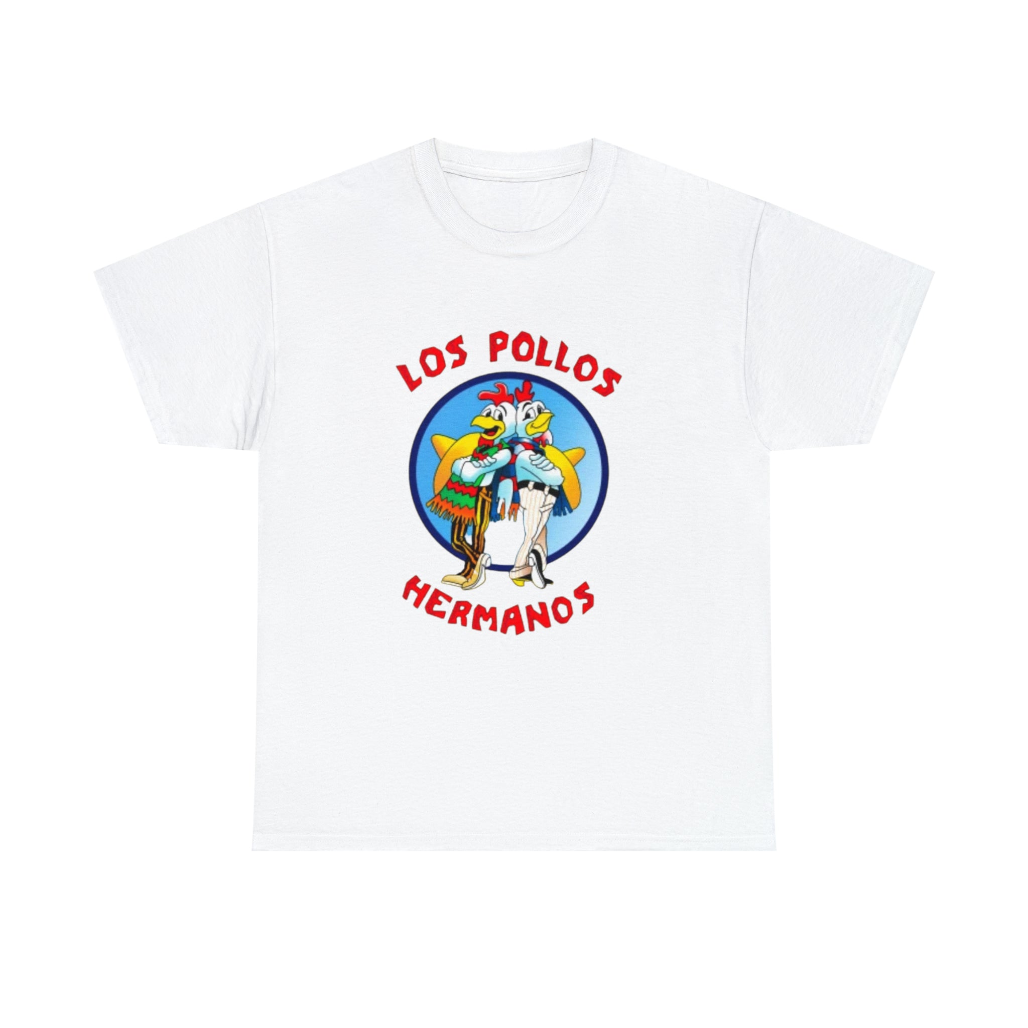 Pollos- Unisex Heavy Cotton T-Shirt - Creations by Chris and Carlos