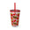 Mc Donald's Inspired- Sunsplash Tumbler with Straw, 16oz