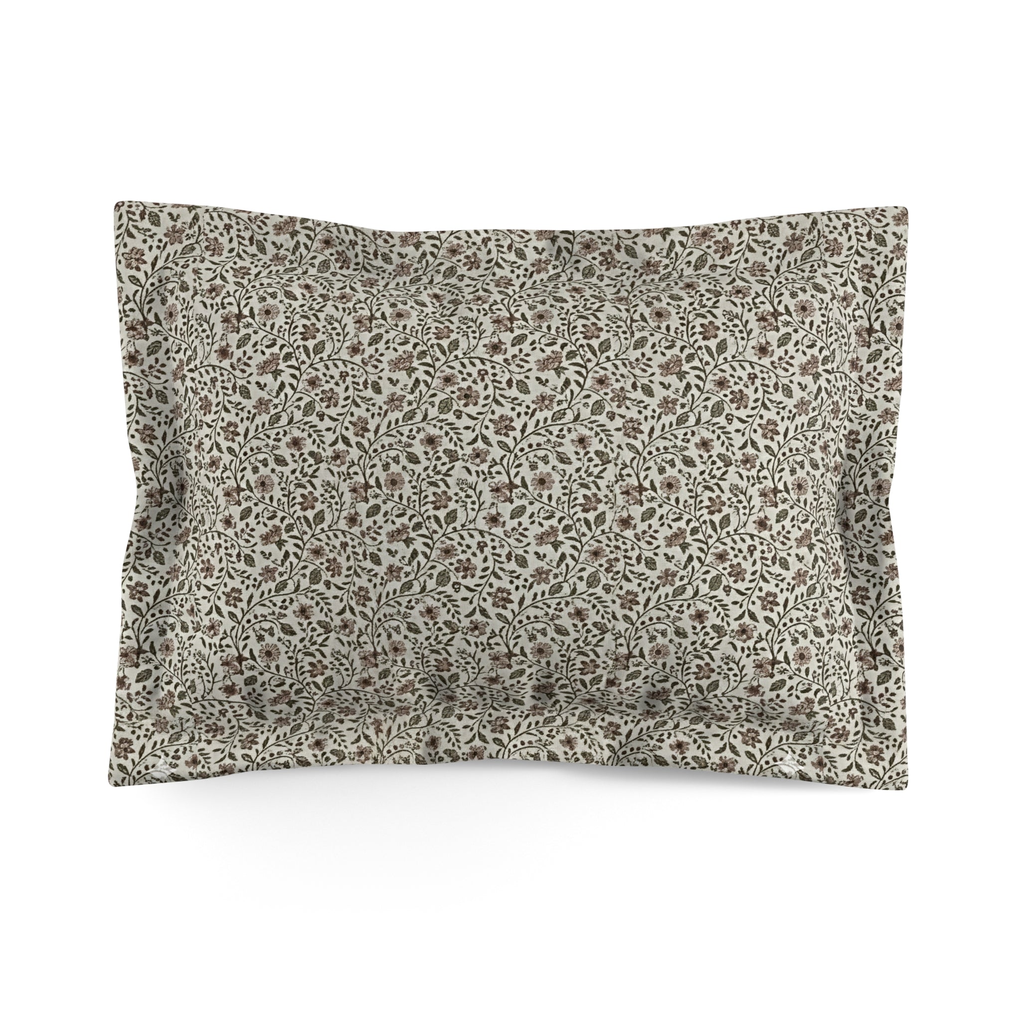 Briarwood Garden Microfiber Pillow Sham - Creations by Chris and Carlos