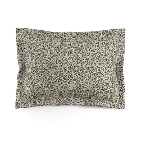 Briarwood Garden Microfiber Pillow Sham - Creations by Chris and Carlos